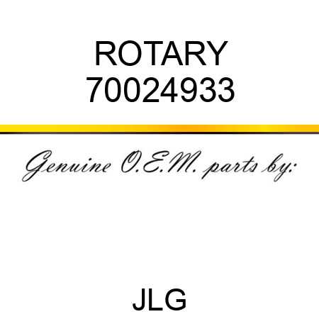 ROTARY 70024933