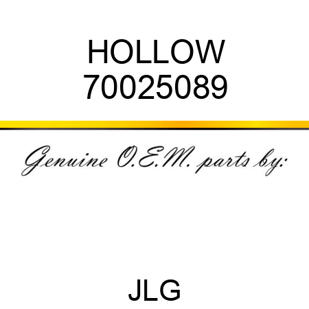 HOLLOW 70025089