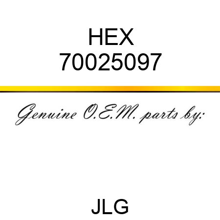 HEX 70025097