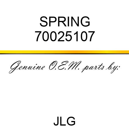 SPRING 70025107