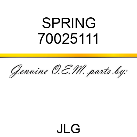 SPRING 70025111