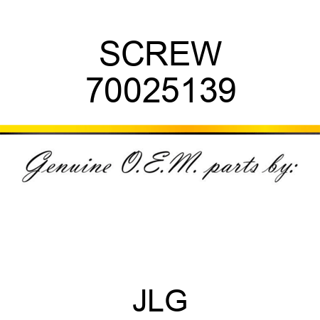 SCREW 70025139