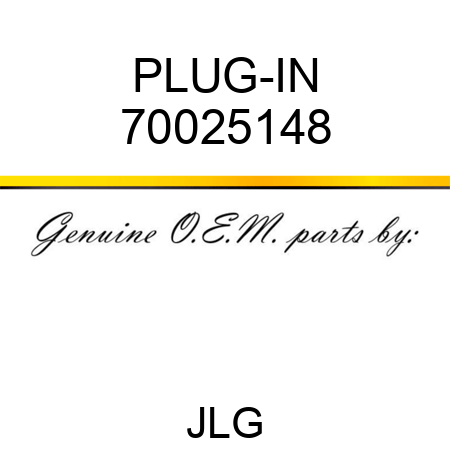PLUG-IN 70025148