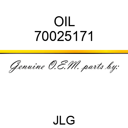 OIL 70025171