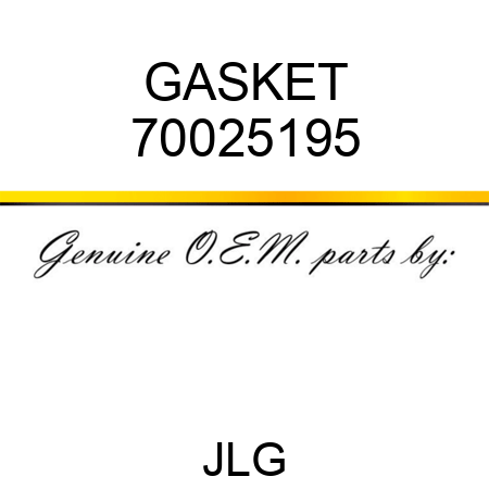 GASKET 70025195