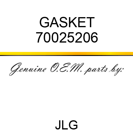 GASKET 70025206