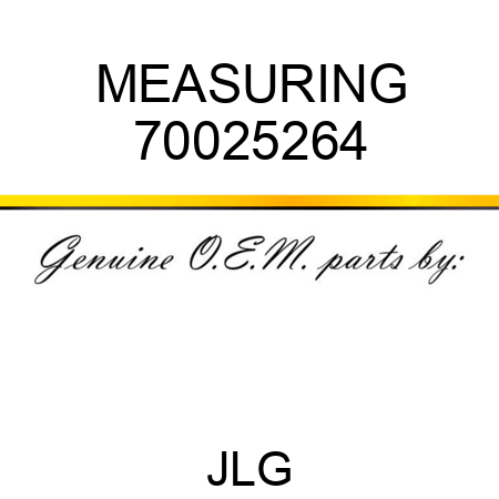 MEASURING 70025264