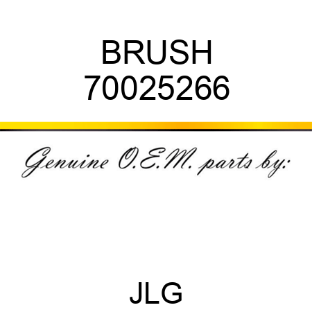 BRUSH 70025266