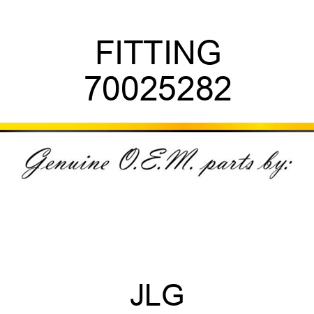 FITTING 70025282