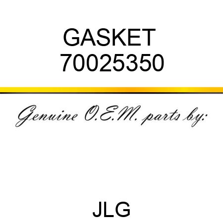 GASKET  70025350
