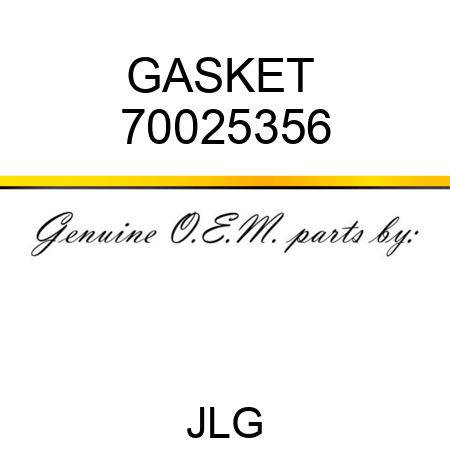 GASKET  70025356