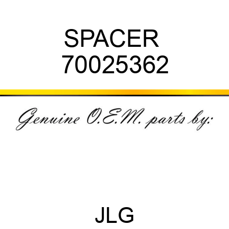 SPACER  70025362