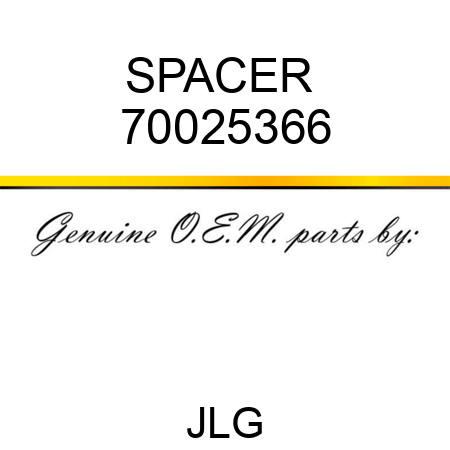 SPACER  70025366