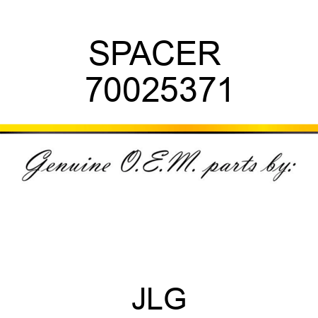 SPACER  70025371