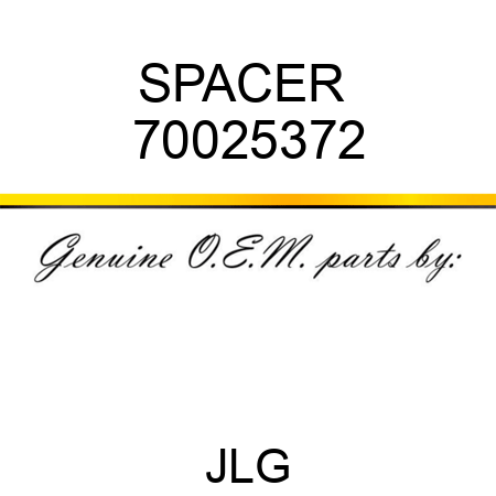 SPACER  70025372