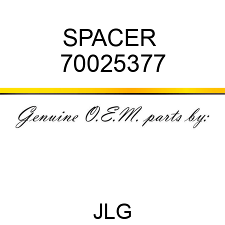 SPACER  70025377