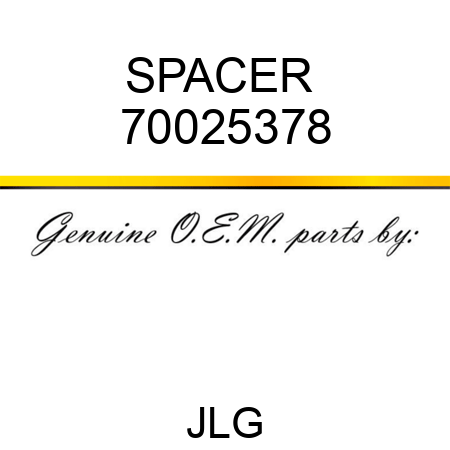 SPACER  70025378
