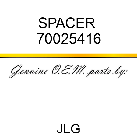 SPACER  70025416