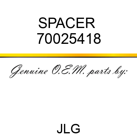 SPACER  70025418
