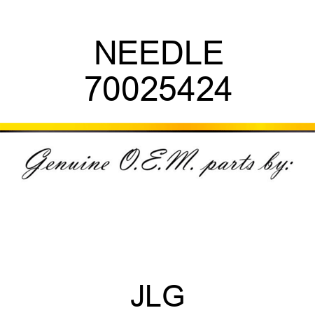 NEEDLE 70025424