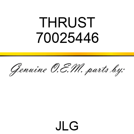 THRUST 70025446