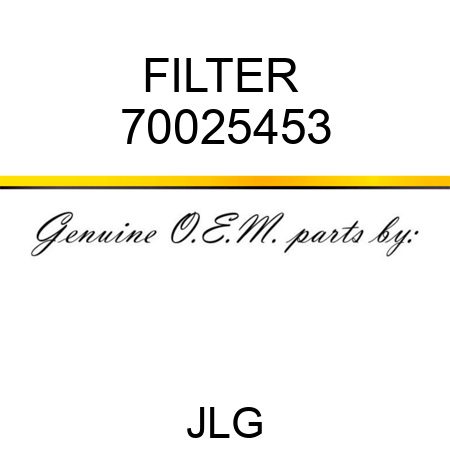 FILTER  70025453