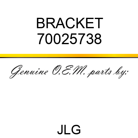BRACKET 70025738