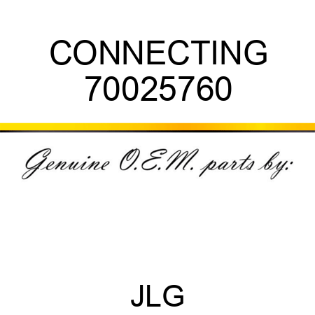 CONNECTING 70025760