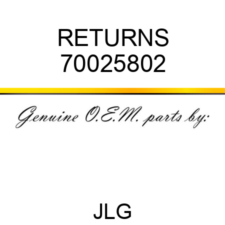 RETURNS 70025802
