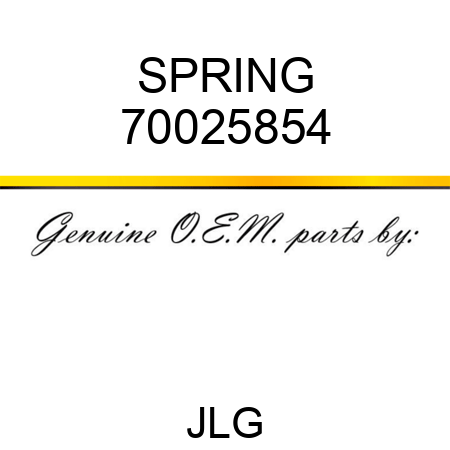 SPRING 70025854