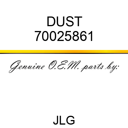 DUST 70025861