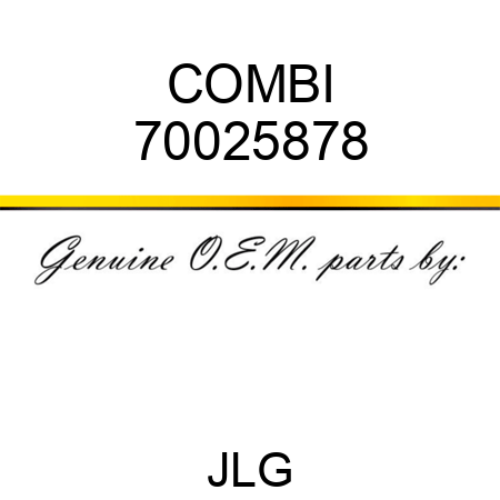 COMBI 70025878