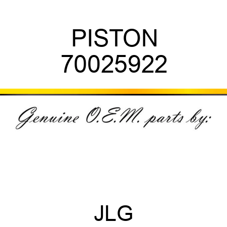 PISTON 70025922