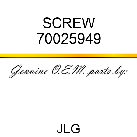 SCREW 70025949