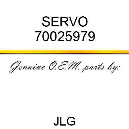 SERVO 70025979