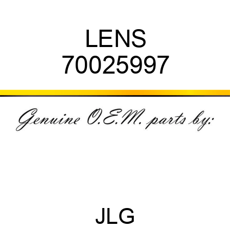 LENS 70025997