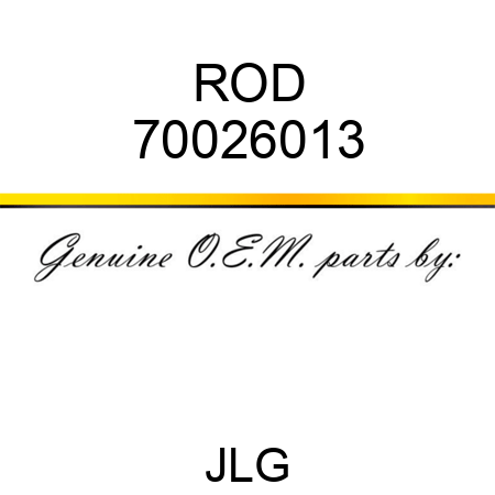 ROD 70026013