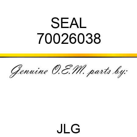 SEAL 70026038