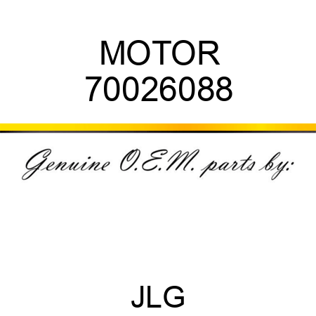 MOTOR 70026088