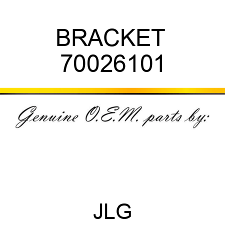 BRACKET  70026101