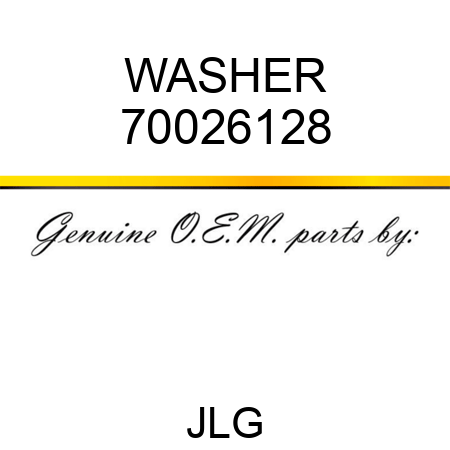 WASHER 70026128