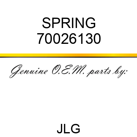 SPRING 70026130