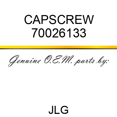CAPSCREW 70026133