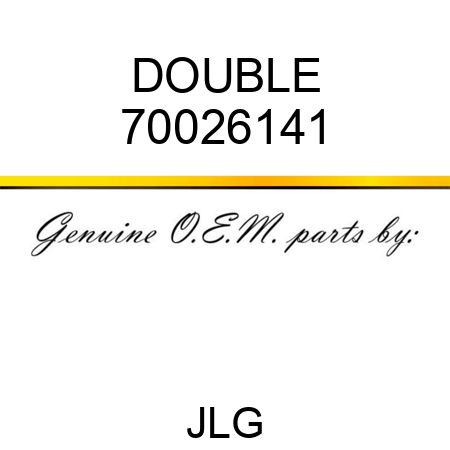 DOUBLE 70026141