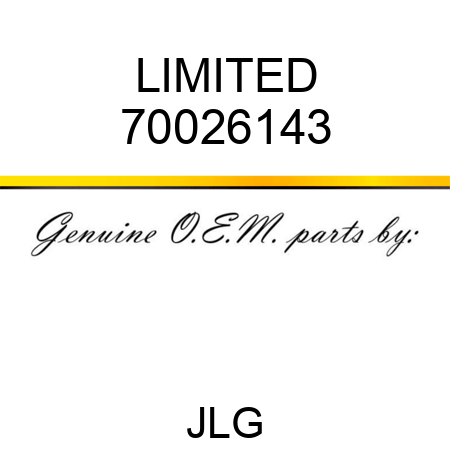 LIMITED 70026143
