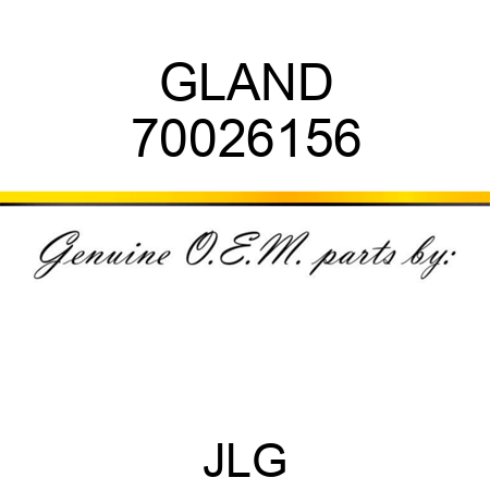 GLAND 70026156