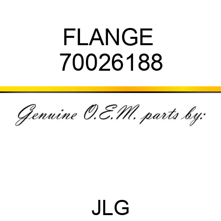 FLANGE  70026188