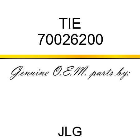 TIE 70026200