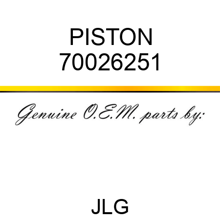 PISTON 70026251
