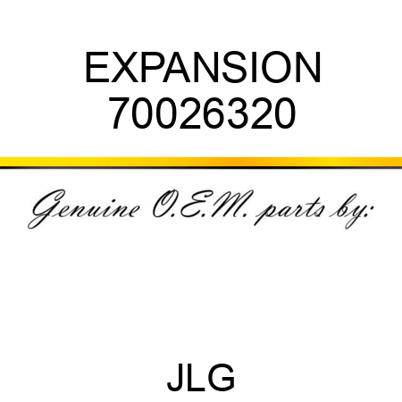 EXPANSION 70026320